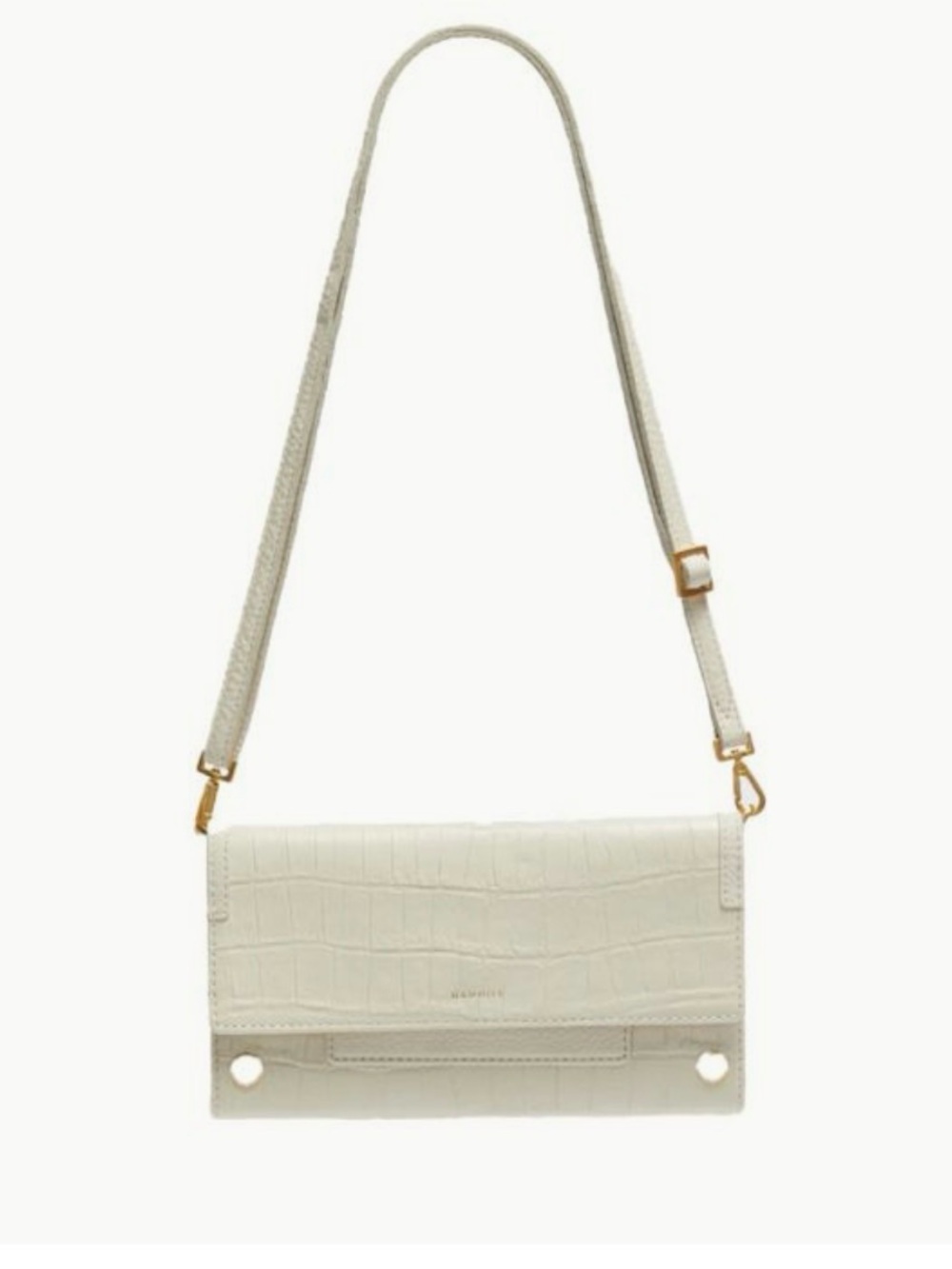 Hammitt AJ crossbody clutch in Calla Lily Croco